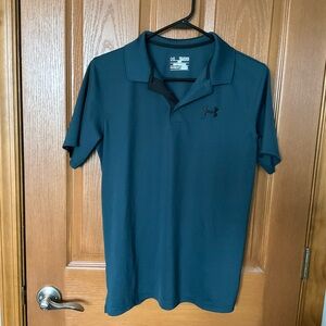 Under Armour Men's Teal Polo Shirt